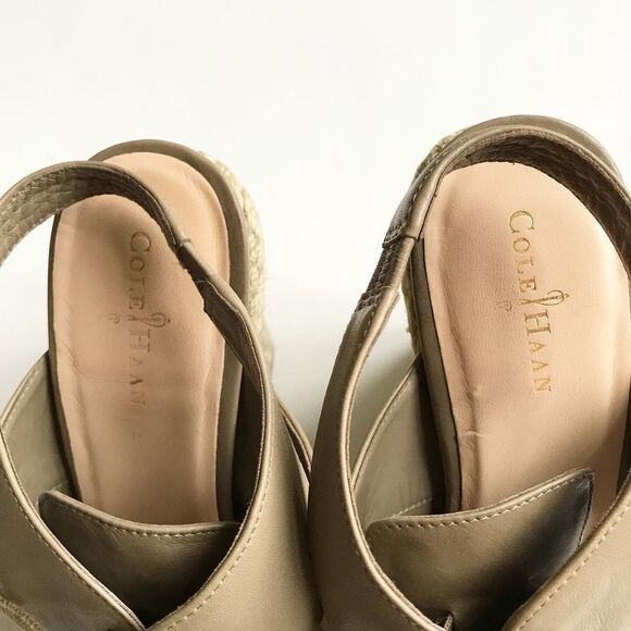 Cole Hann cut out lace up espadrilles size 7.5 - Picture 5 of 10